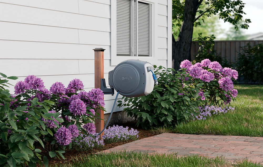 100ft x 5/8 Auto-Retractable Hose Reel with Wall Mount 22562