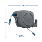 100 ft x 5/8 in Auto-Retractable Garden Hose Reel 28263