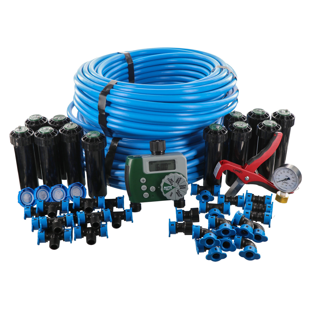 Kit d'arrosage tout-en-un 2 zones 50021