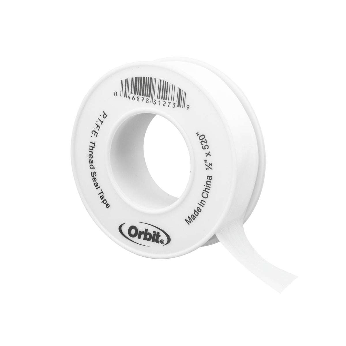 Ruban d'étanchéité pour filetages de tuyaux 1/2" x 520" 31273