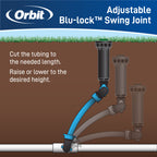 1/2 in. x 24 in Blu-Lock Pipe 31572