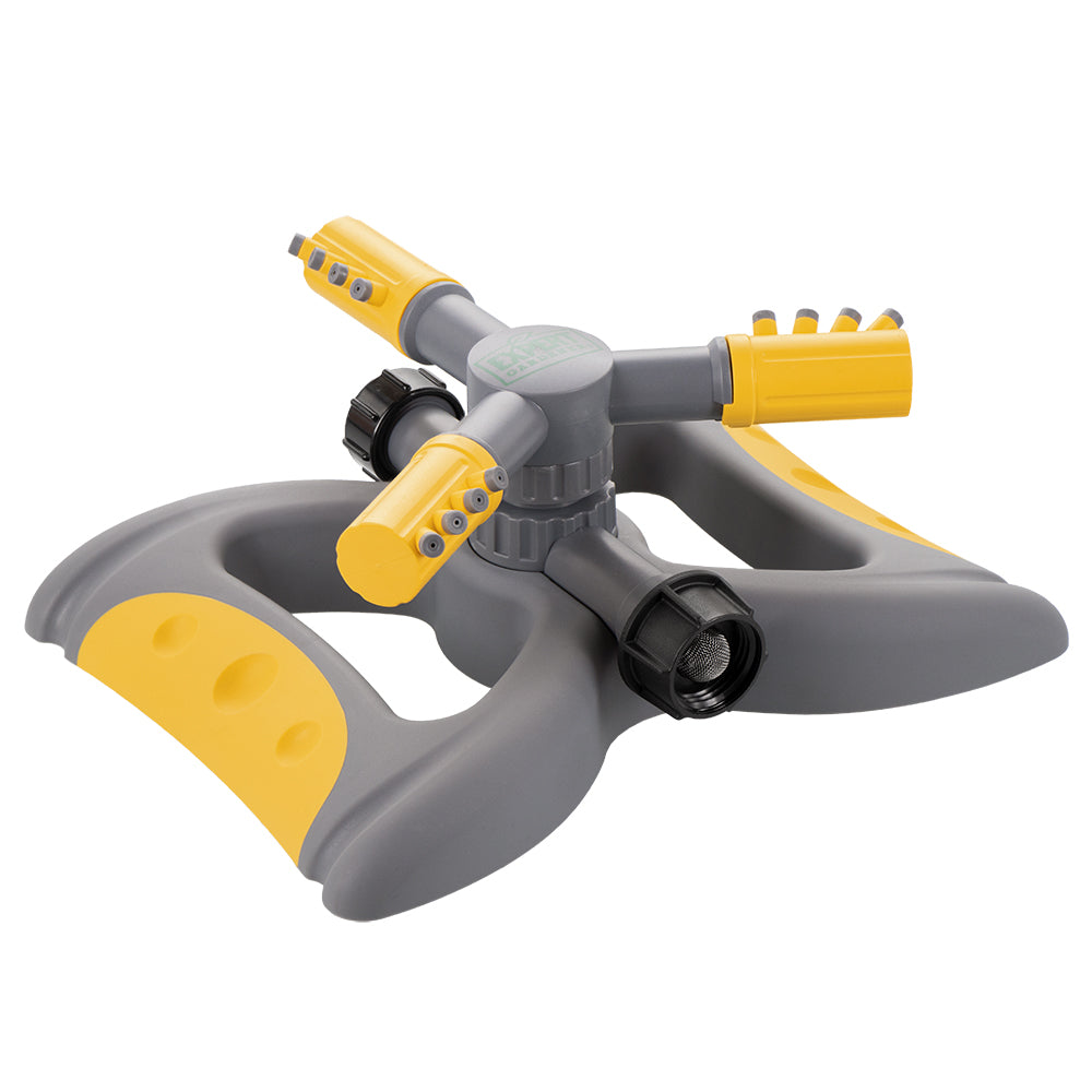 Arroseur rotatif en plastique à 3 bras sur base robuste 28961