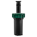 Professional grade pop-up spray body with extended 2-inch riser stem.