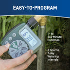1 Outlet Programmable Hose Faucet Timer | Online Packaging| 62061
