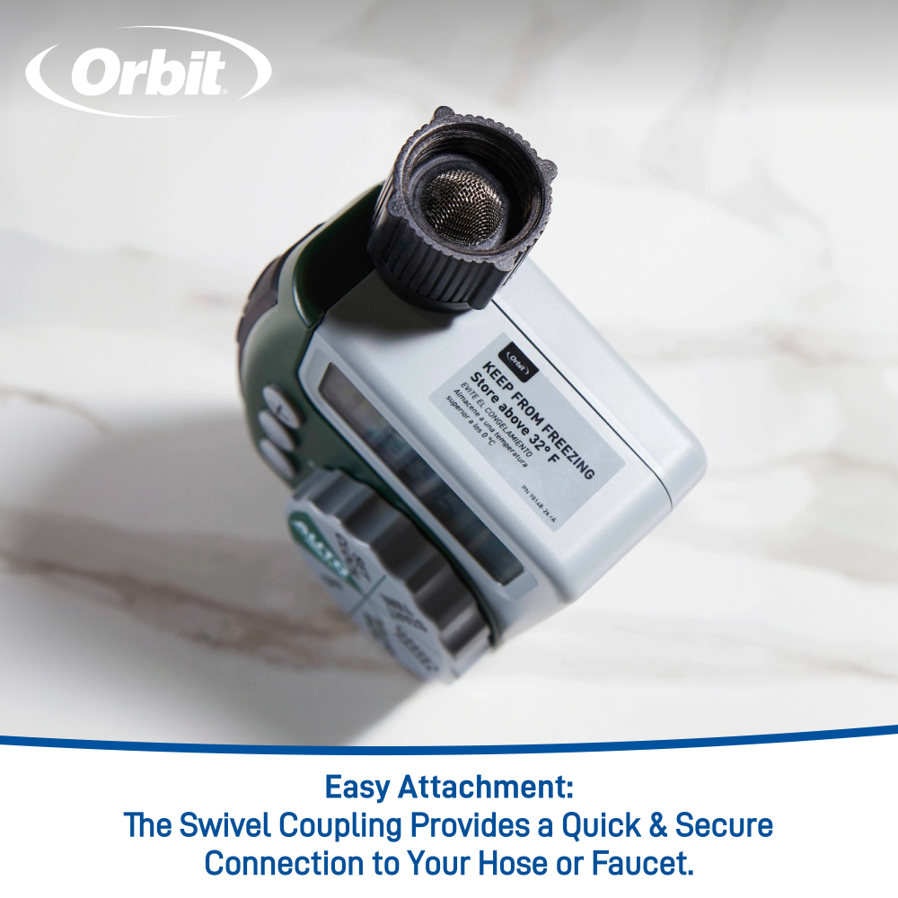 1 Outlet Programmable Hose Faucet Timer | Online Packaging| 62061