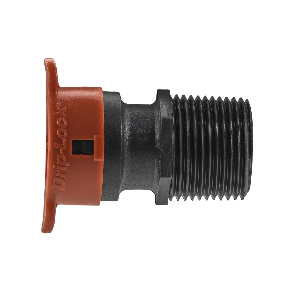 1/2 in. Male Pipe Thread x Drip-Lock Push-Fit Adapter