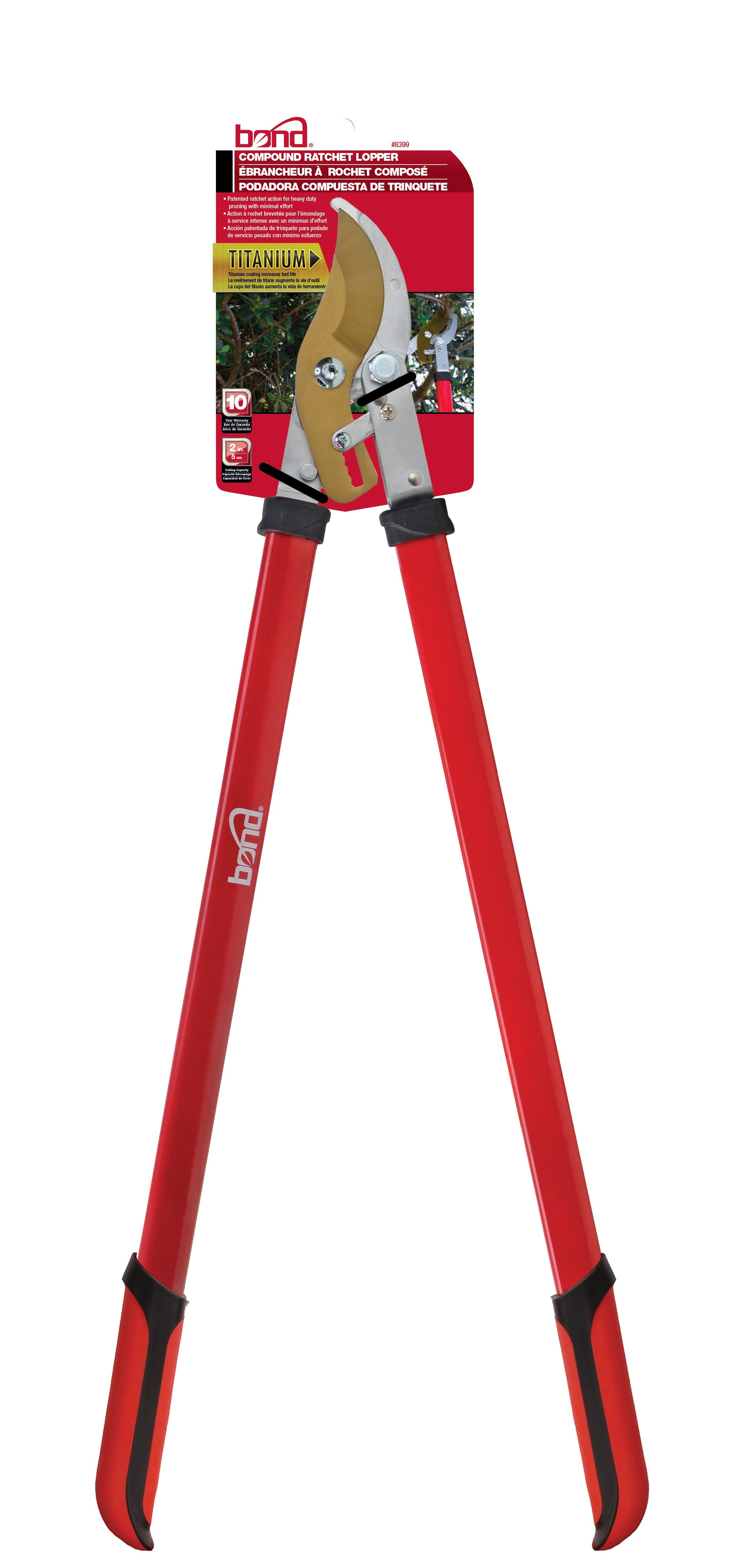 30 Inch Compound Ratchet Lopper with Titanium Coating – Orbit ...