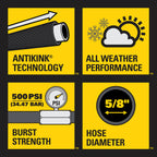 FATMAX® 75 pi x 5/8 po. Tuyau d'arrosage de qualité professionnelle BDS6651