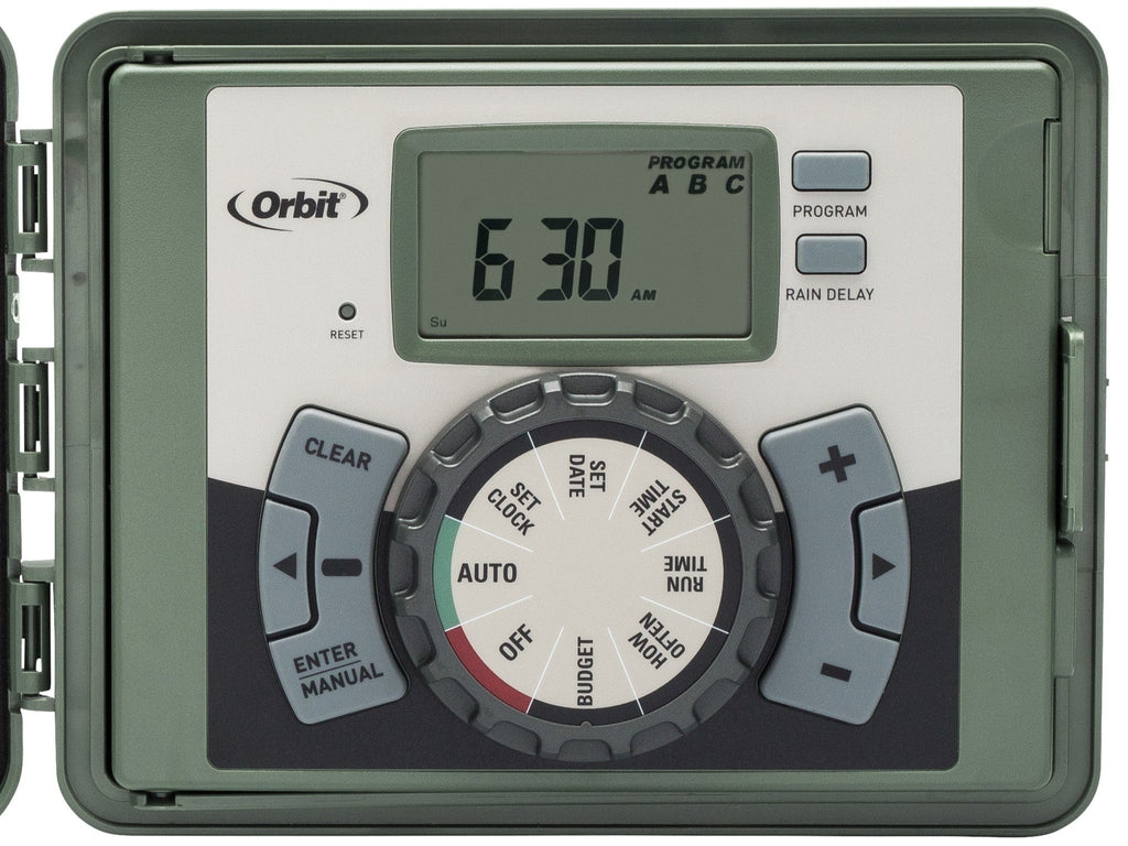 Easy-Set Logic® Outdoor Irrigation Sprinkler Controllers 57894, 57896, 57900, 57892