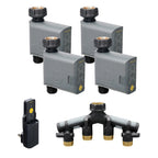 Gen 2 B-hyve Smart Hose Watering Timer Bundle 4-pack w/Hub & Manifold 21207