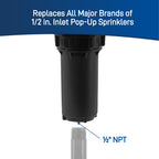 Professional Pressure-Regulating Spray Heads with Flush Caps
