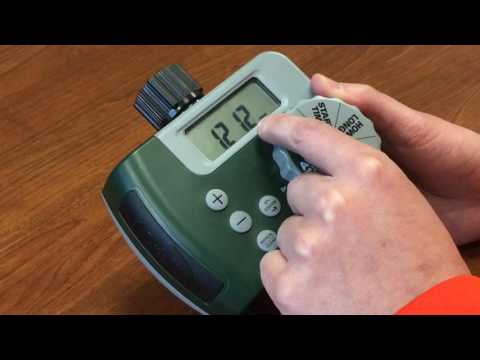 Digital 2 Outlet Hose Faucet Timer 58910