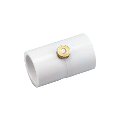 Raccord PVC 1/2 po avec buse de brumisation - paquet de 5