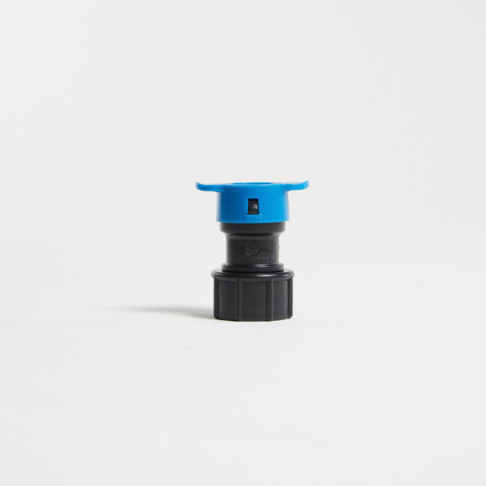 A Blu-lock hose faucet adapter. 