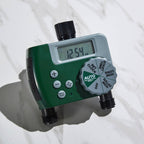 Two outlet hose tap watering timer. 