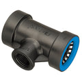 3/4" x 1/2" Blu-Lock Female Pipe Thread Tee