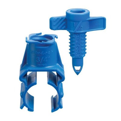3/4" Blu-Lock Saddle with 1/2" Tap