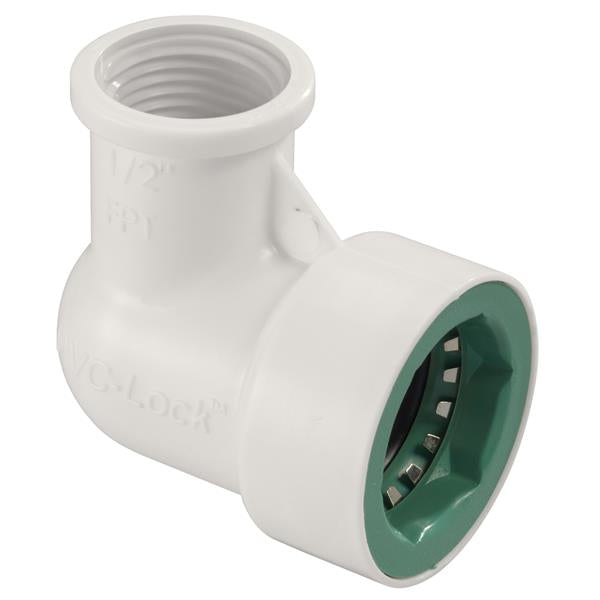Coude taraudé femelle PVC-Lock® 1/2" x 1/2"