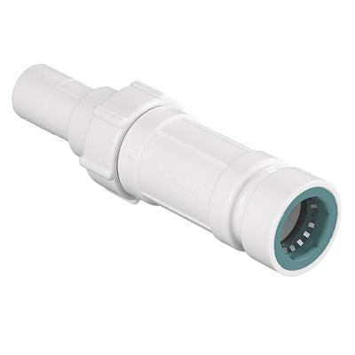 Raccord coulissant PVC-Lock de réparation 1/2 po