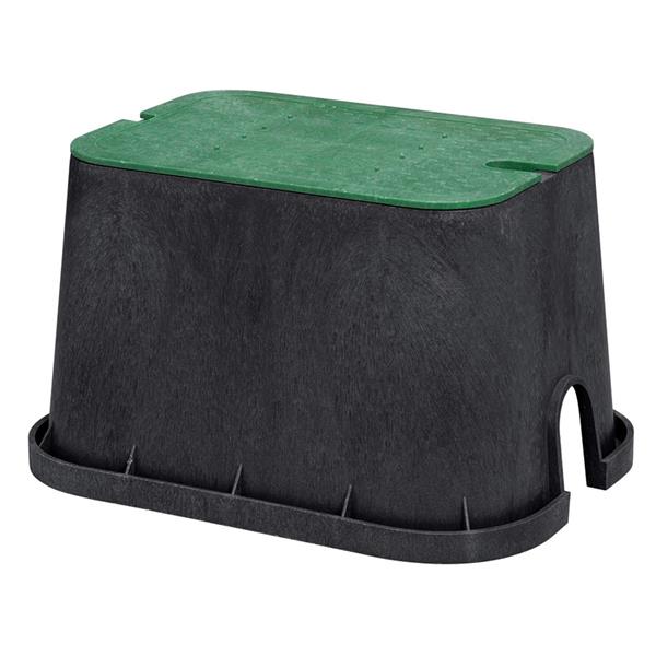 Boîte de vanne rectangulaire standard de 12 po