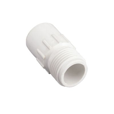 Raccord PVC 1/2 po à emboîter x 3/4 po MHT