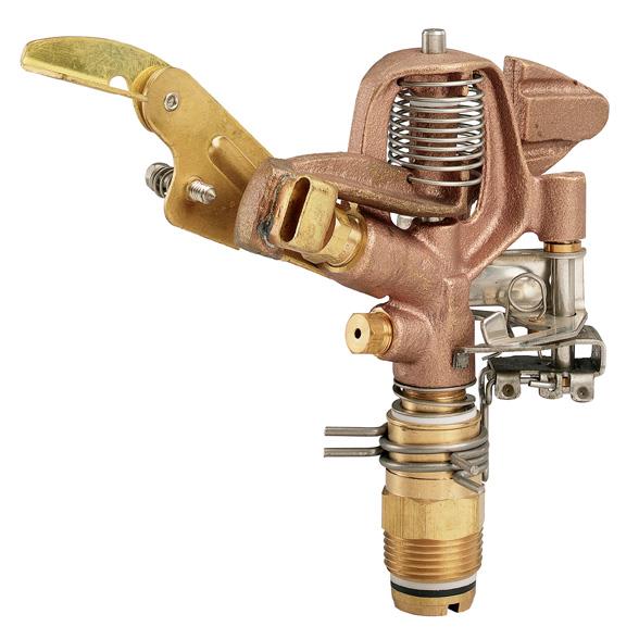Orbit 55016 Tête d'arroseur à percussion en laiton, raccord mâle 3/4"