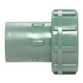 Adaptateur pivotant à emboîtement pour collecteur en PVC 1 po vers 3/4 po