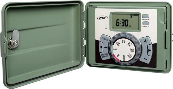 Easy-Set Logic® Outdoor Irrigation Sprinkler Controllers 57894, 57896, 57900, 57892
