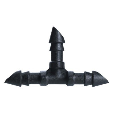 Raccord en T barbelé de 1/4 po, paquet de 5