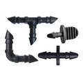 Assortiment de raccords barbelés 1/4" - Paquet de 30