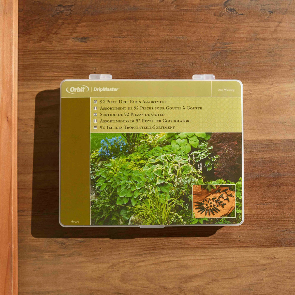 Kit de raccords pour tuyau goutte-à-goutte de 92 pièces