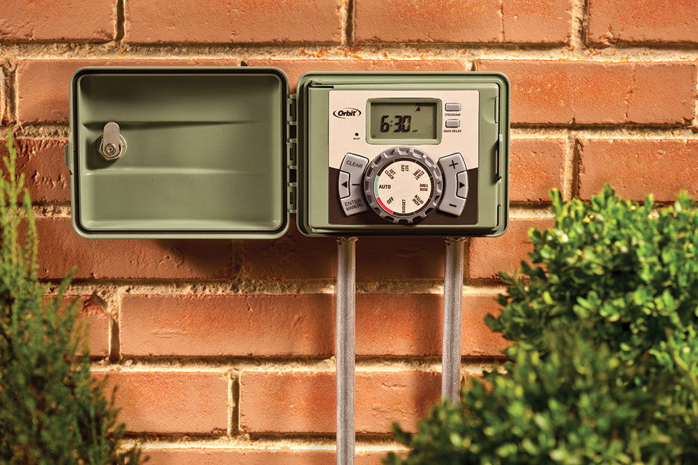 Easy-Set Logic® Outdoor Irrigation Sprinkler Controllers 57894, 57896, 57900, 57892