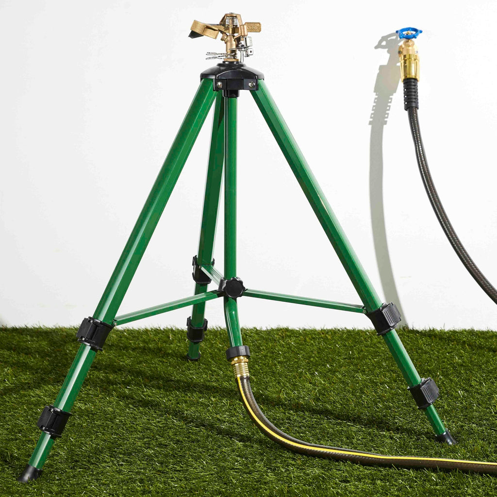 1/2 Inch Brass Impact Sprinkler on Tripod Base 58308