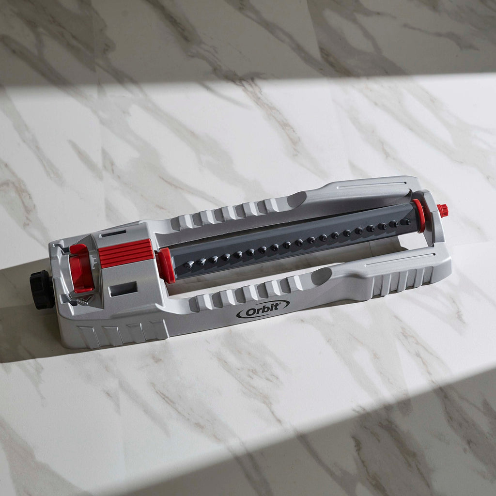 Pro Series 4000 Sq Ft Metal Gear-Drive Oscillating Sprinkler 56281